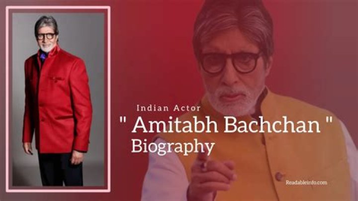 Amitabh Bachchan Biography