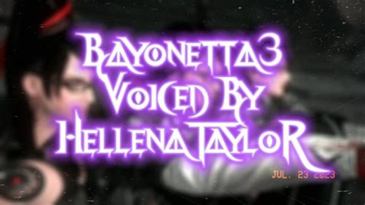 Bayonetta (voiced by Hellena Taylor) in Bayonetta 3 - Ways of the Witch.