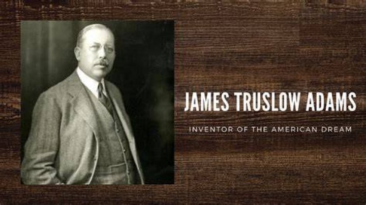 James Truslow Adams James Truslow Adams