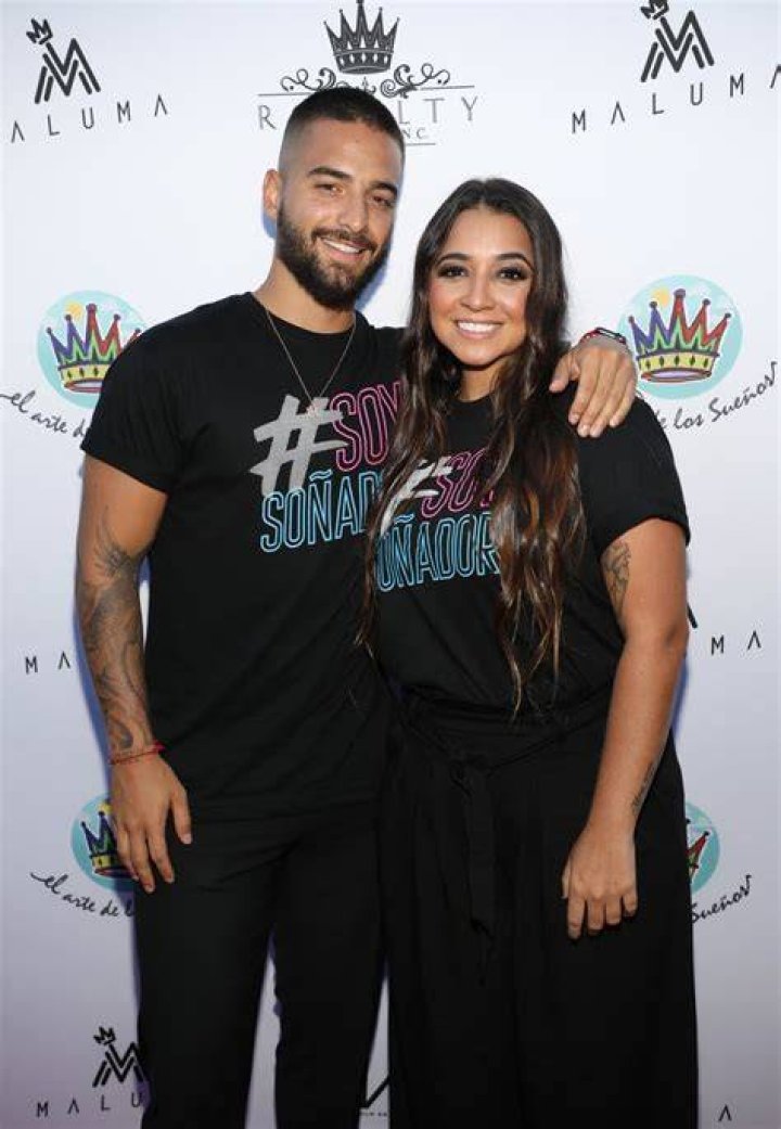 Maluma and sister