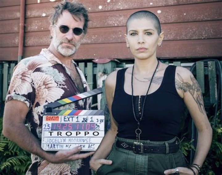 Nicole Chamoun with Troppo cast