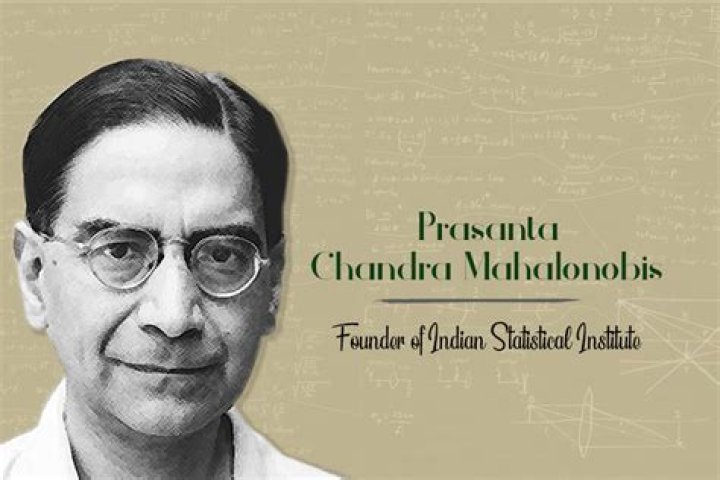 Prasanta Chandra Mahalanobis Prasanta Chandra Mahalanobis
