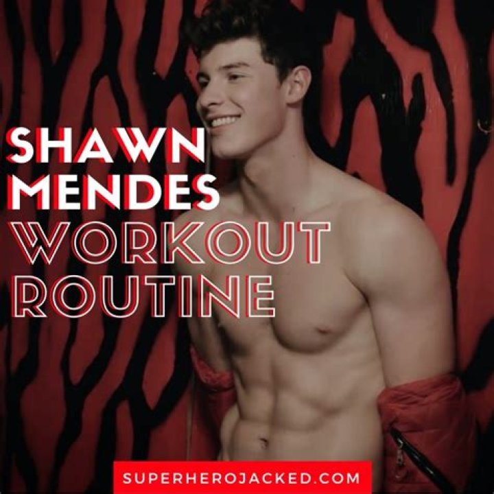 Shawn Mendes Workout Routine
