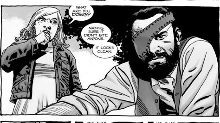 The Walking Dead #193 Carl and Hershel