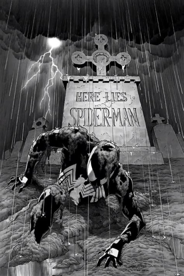 Tombstone realizing that Spider-Man is behind him in Insomniac's "Spider-Man"